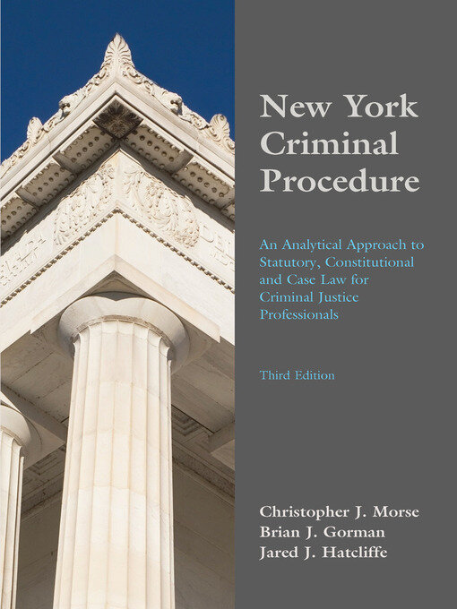 Title details for New York Criminal Procedure by Christopher J. Morse - Wait list